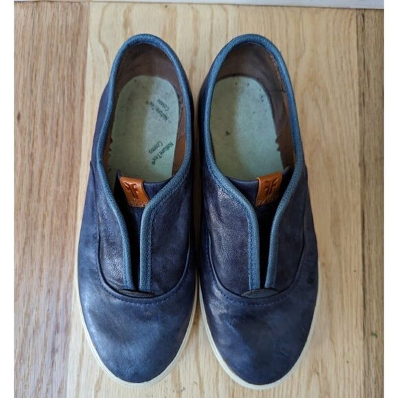 FRYE Maya CVO Slip On Laceless Sneaker Navy Blue Women's 6 - Picture 4 of 8